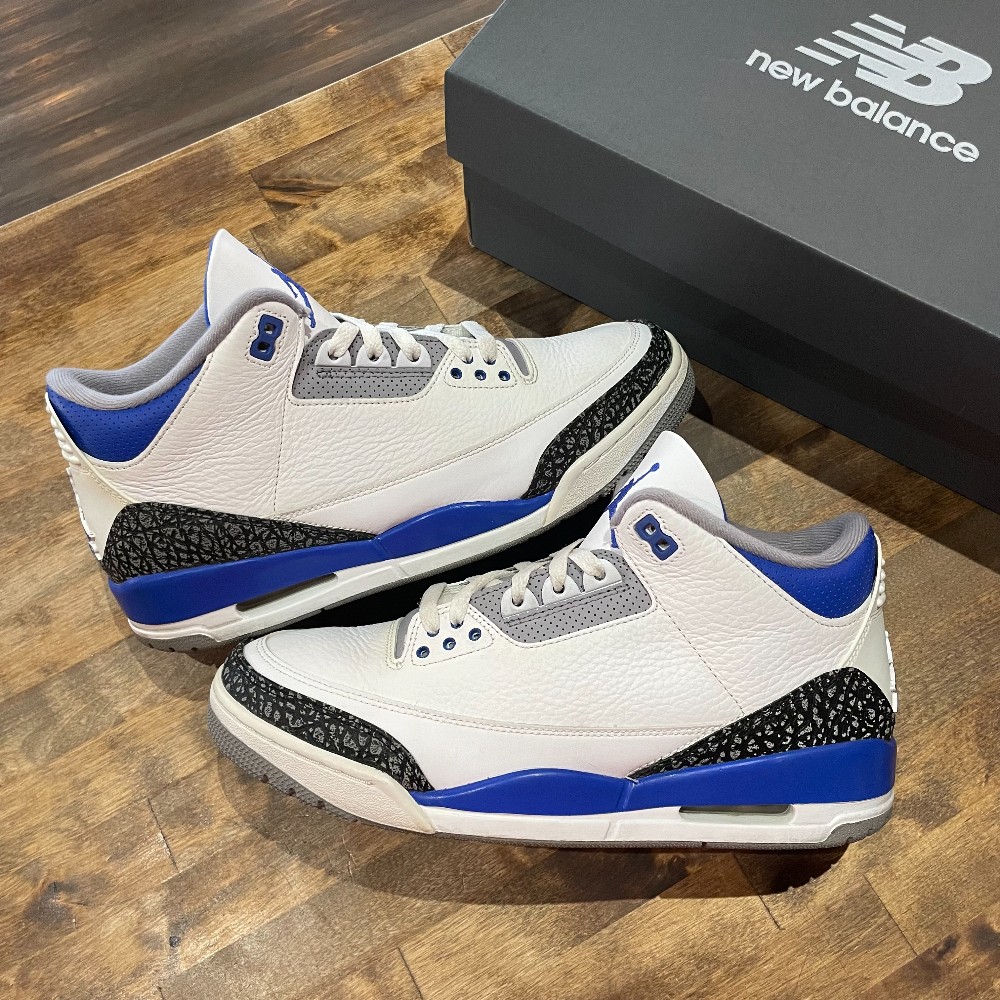 Jordan 3 Racer Blue (Replacement Box) - Size 10