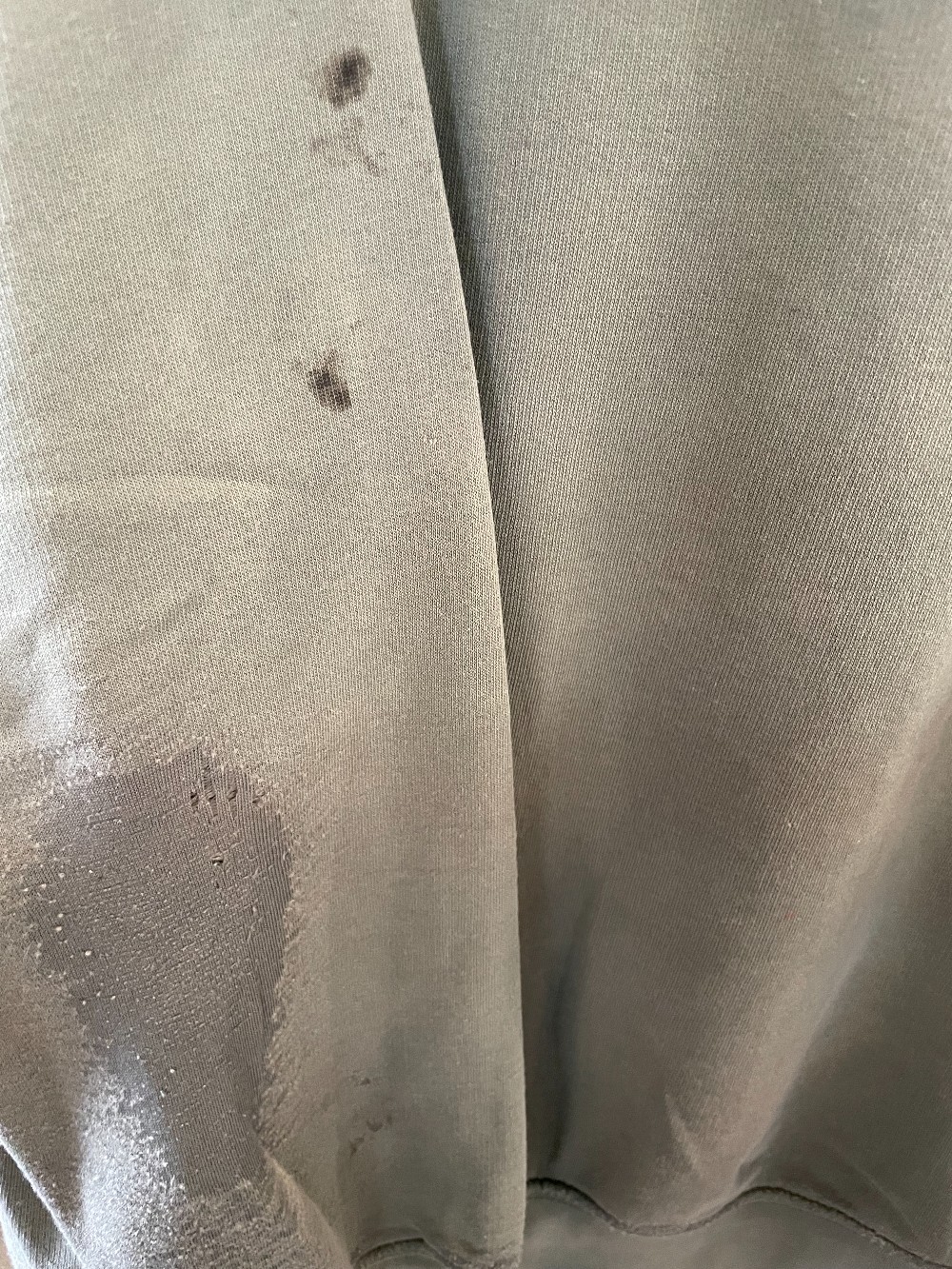 Y2K Nike Silver Tag Olive Essential Crewneck - L