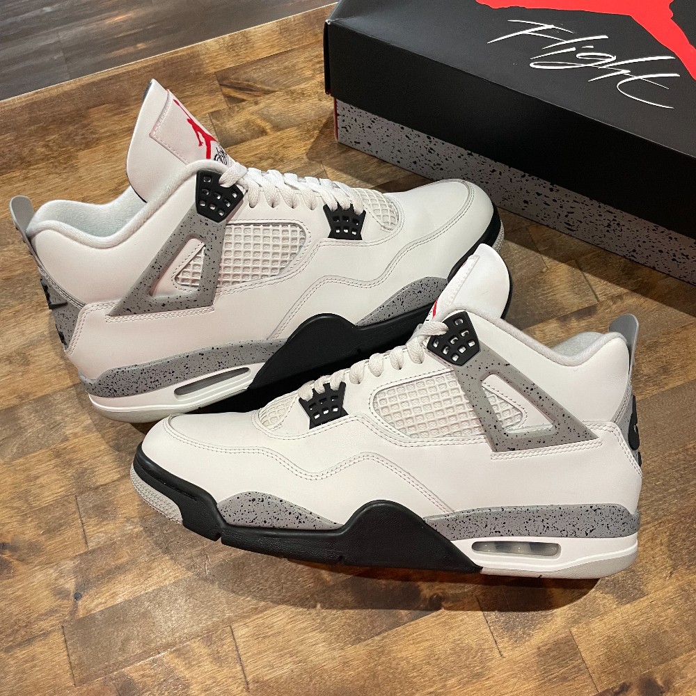 Jordan 4 White Cement - Size 11