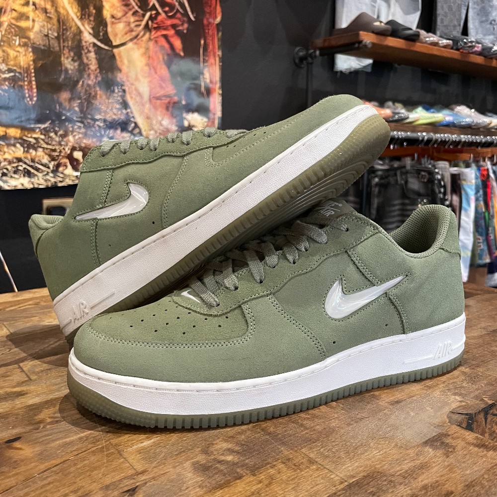 Air Force 1 Low Jewel Oil Green (No Box) - Size 11.5