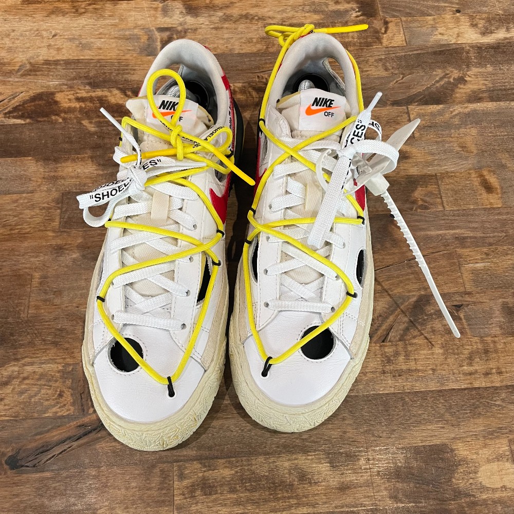 Off-White Blazer Low White (No Box) - Size 10.5