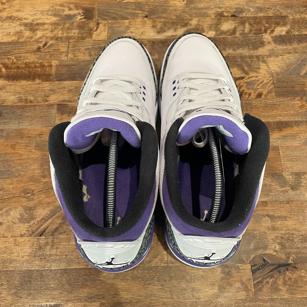 Jordan 3 Retro Dark Iris (No Box) - Size 11