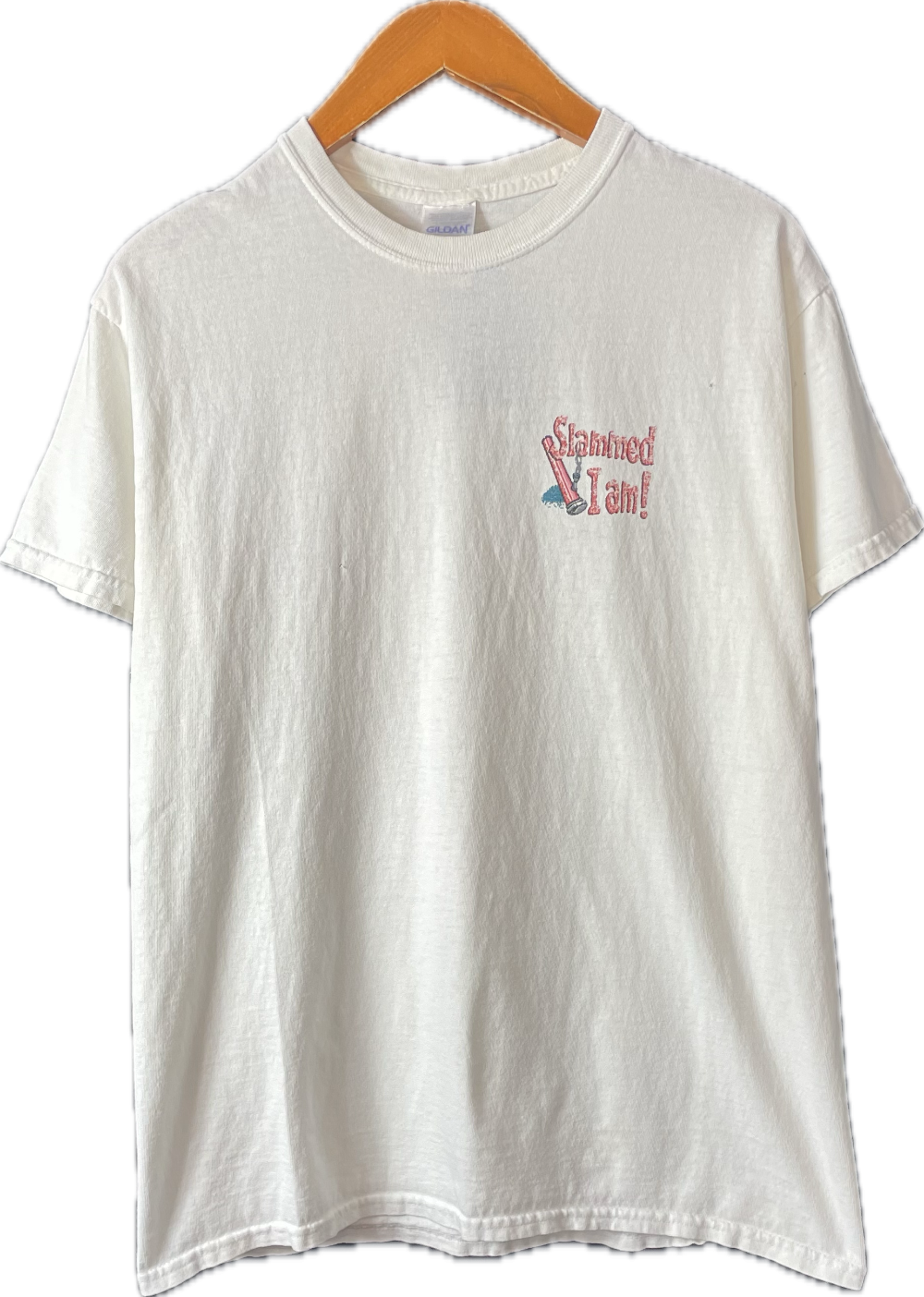 90s Slammed I Am Tee - M