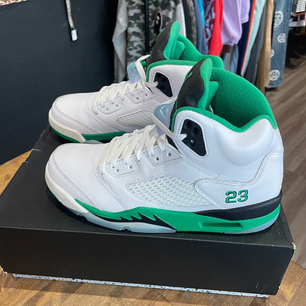 Jordan 5 Retro Lucky Green (Women's) - Size 10.5W