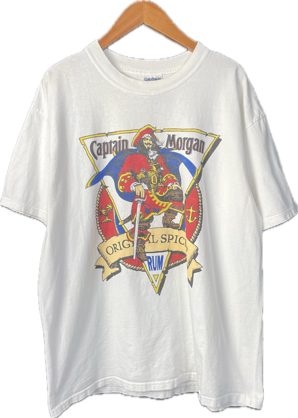 90s Captain Morgan Rum Tee - XL