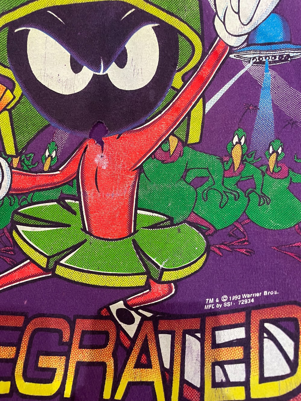 1993 Marvin Surrender Earthling Tee - L
