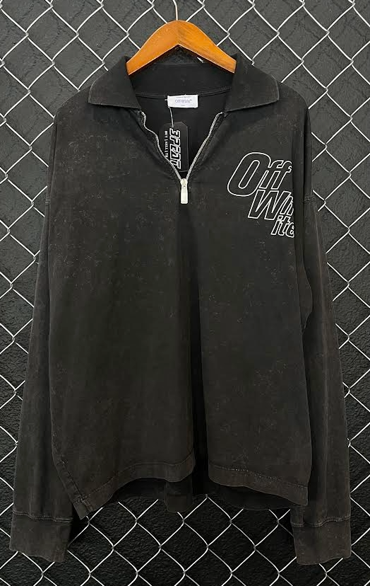 Off-White Quarterzip - M