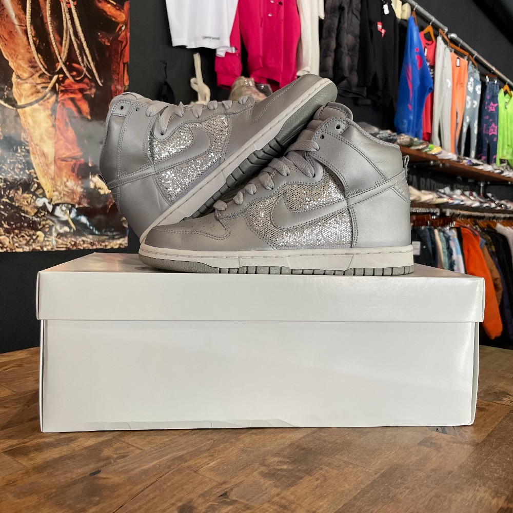 Nike Dunk High (W) Glitter (Replacement Box) - Size 7.5W