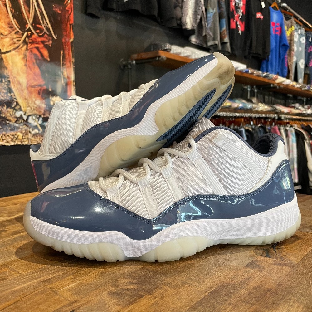 Jordan 11 Low Diffused Blue (No Box) = Size 13