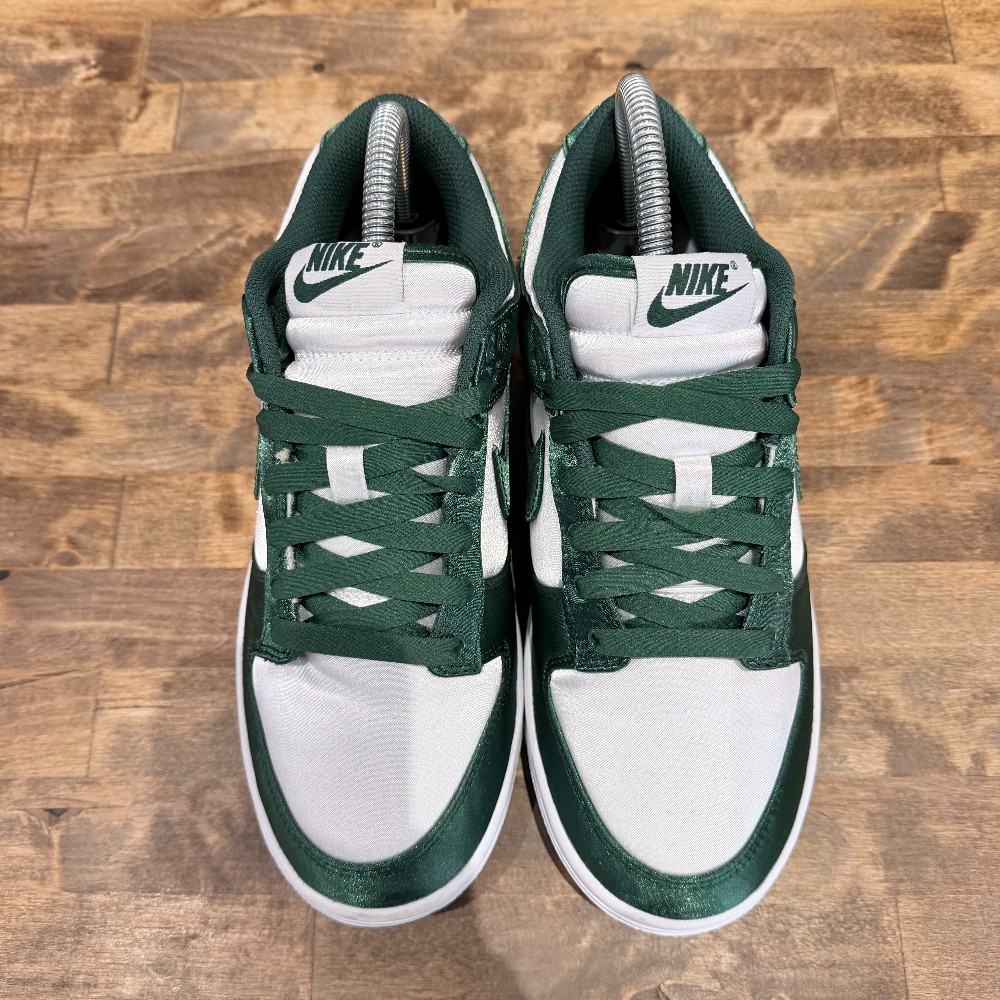 Nike Dunk Low Michigan State Satin Women's (NO BOX) - Size 7.5W