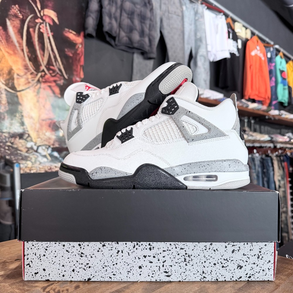 Jordan 4 White Cement - Size 11