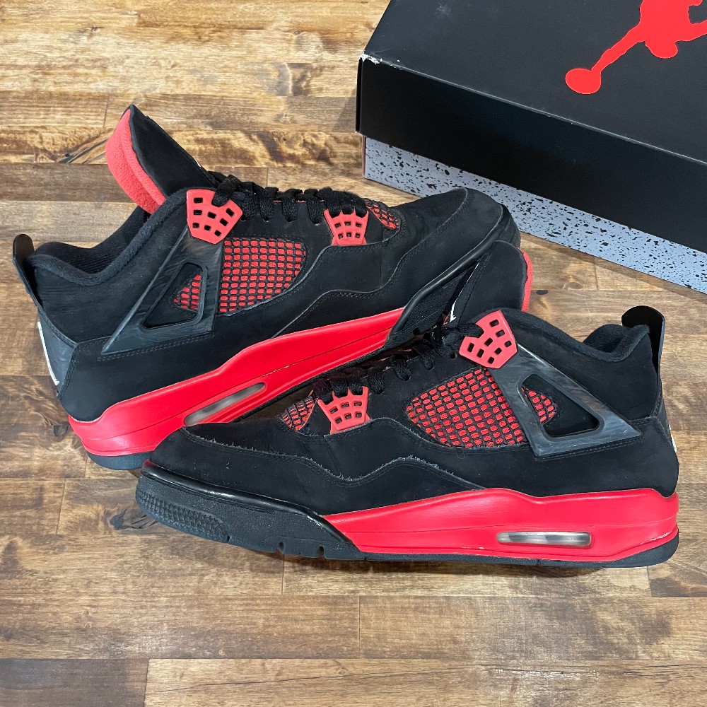 Jordan 4 Retro Red Thunder - Size 12