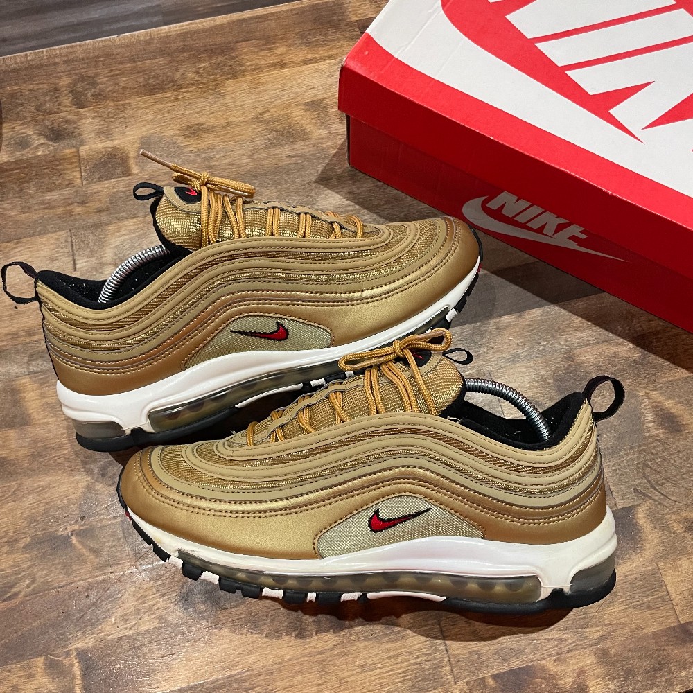 Nike Air Max 97 Metallic Gold - Size 10.5