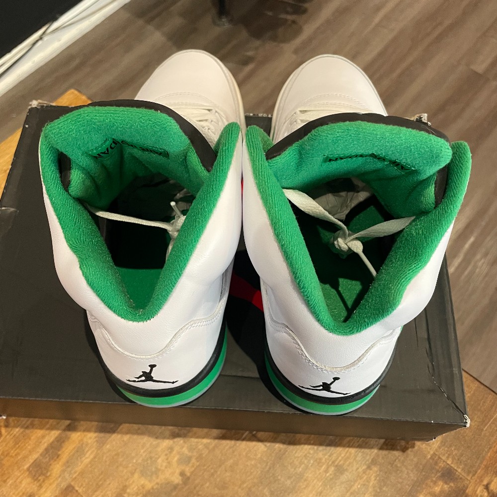 Jordan 5 Retro Lucky Green (Women's) - Size 10.5W