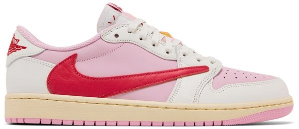 Travis Scott Jordan 1 Low Tropical Pink - Size 12.5