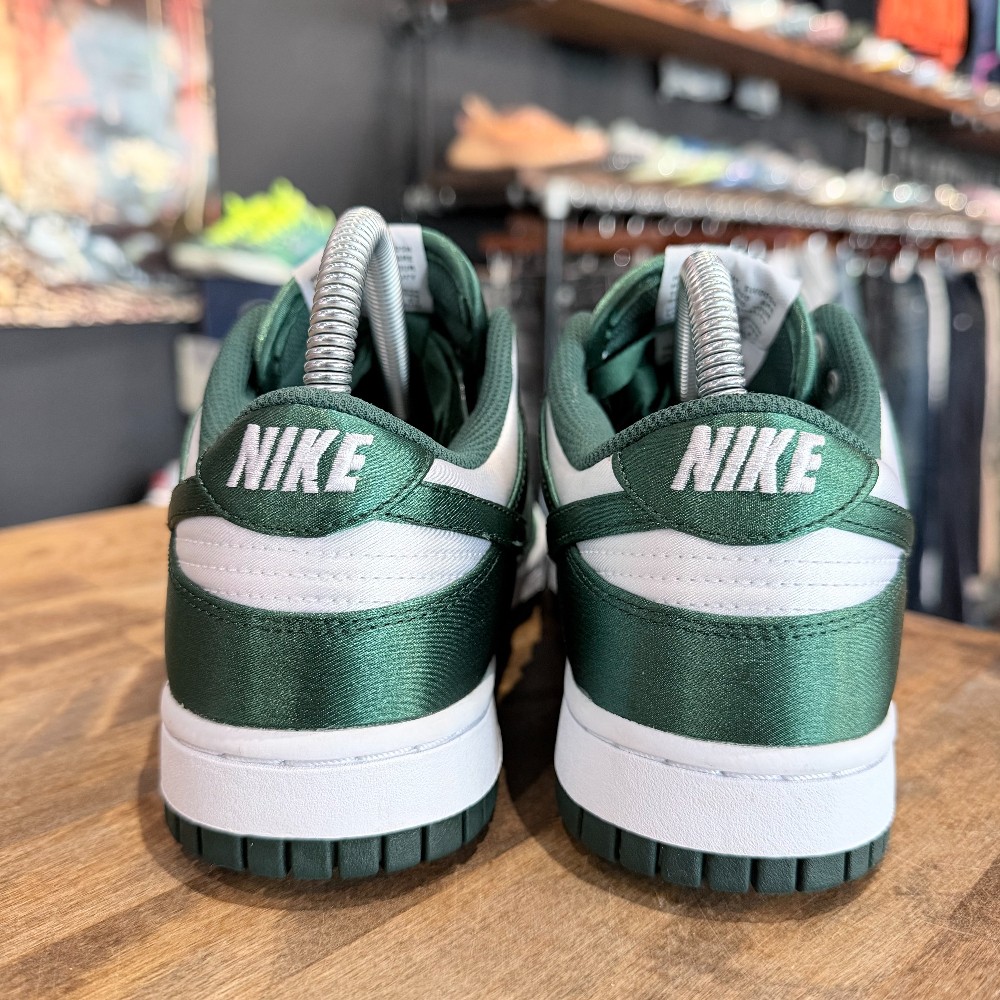 Nike Dunk Low Michigan State Satin Women's (NO BOX) - Size 7.5W