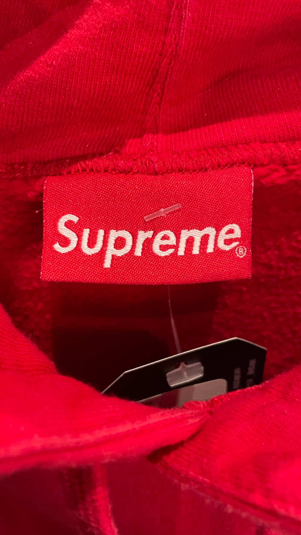 Supreme SS19 Zip Pouch Hoodie Red - L