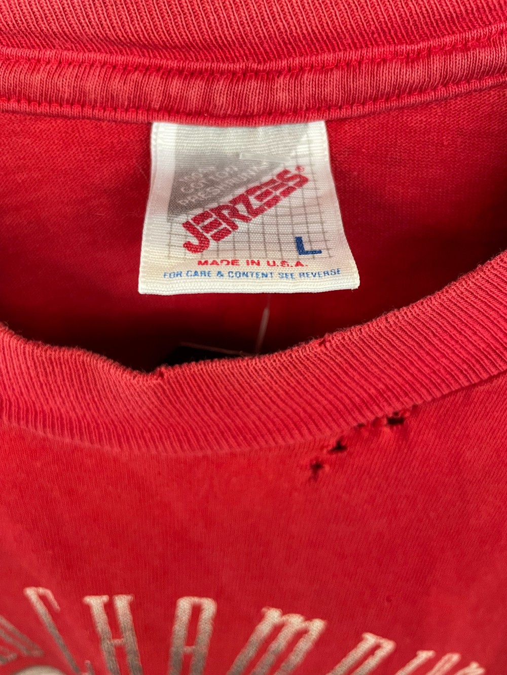 1993 Chicago Bulls CHamps Tee - L