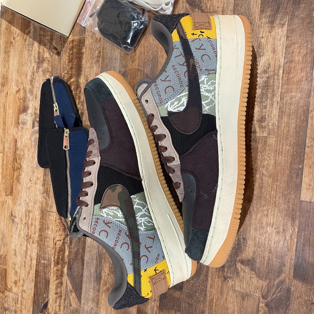 Travis Scott x Nike Air Force 1 Low Cactus Jack - Size 12