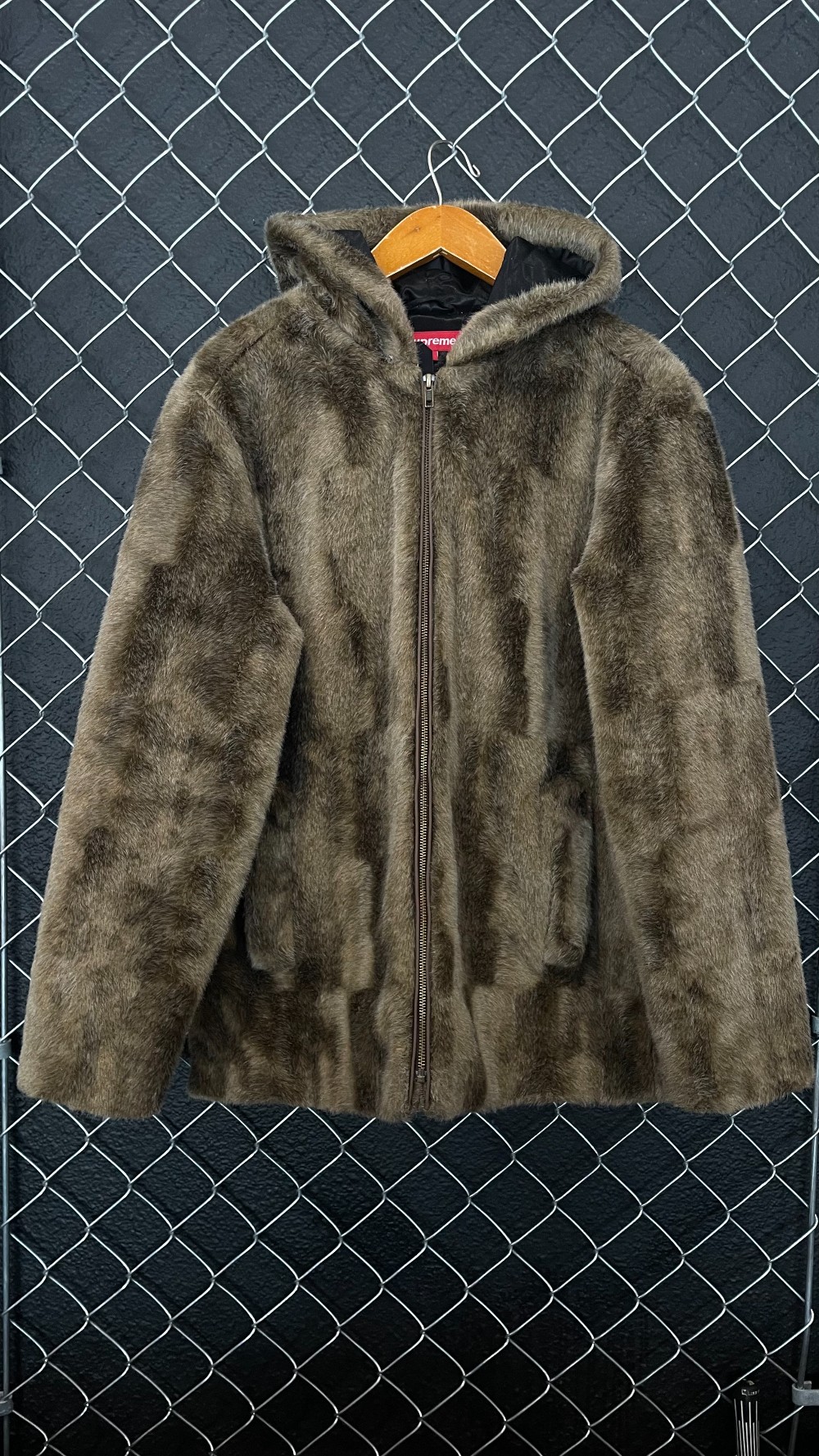 Supreme FW15 Faux Fur Jacket - M