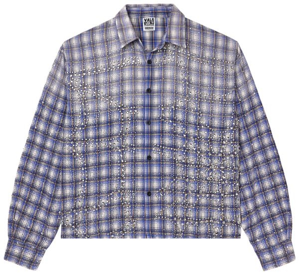Vale Forever Blizzard Flannel Light Blue - S