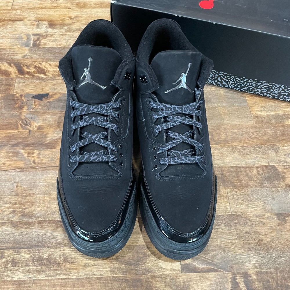 Jordan 3 Retro Black Cat - Size 12