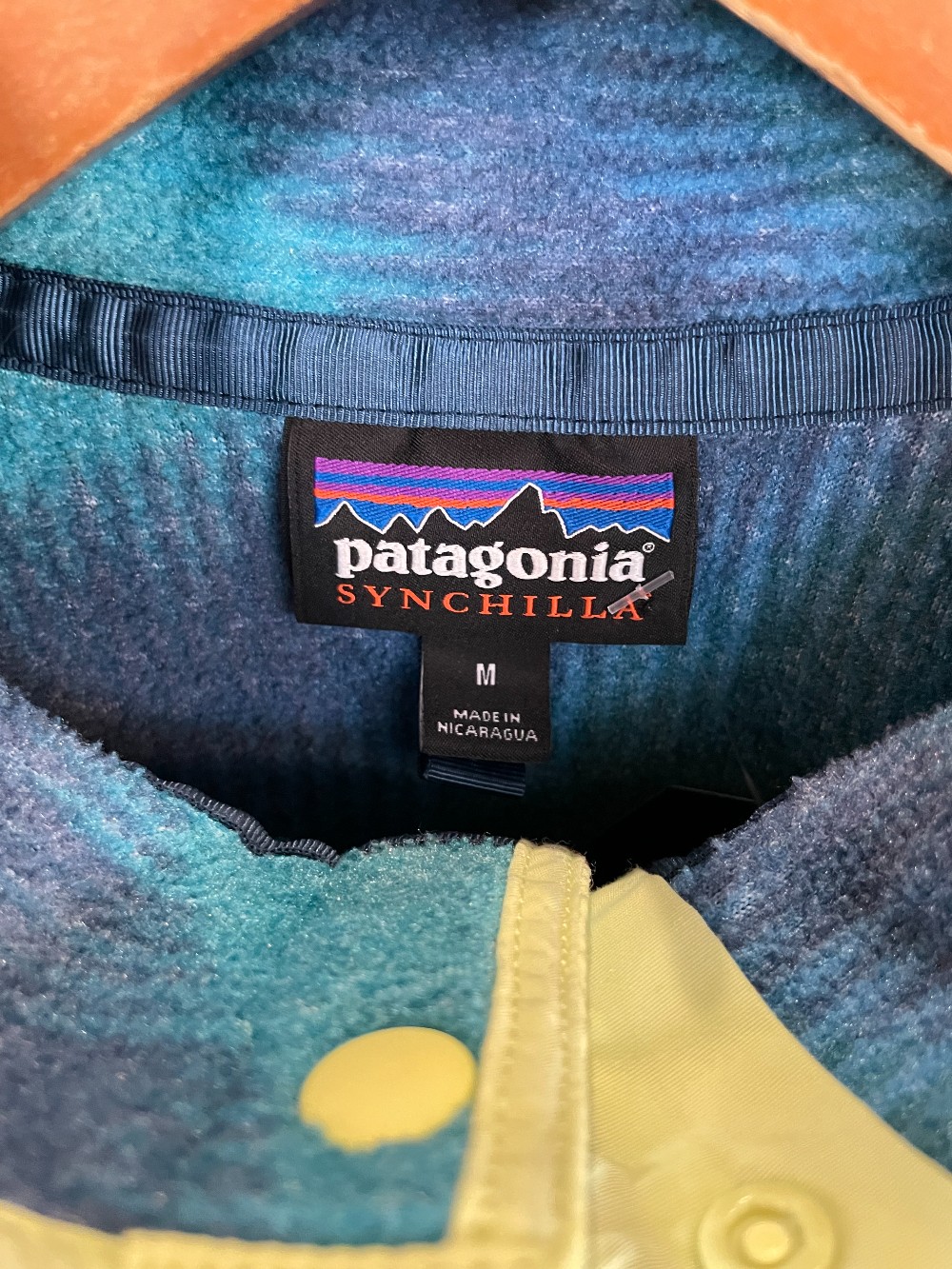 Y2K Patagonia Synchilla Snap Fleece - M