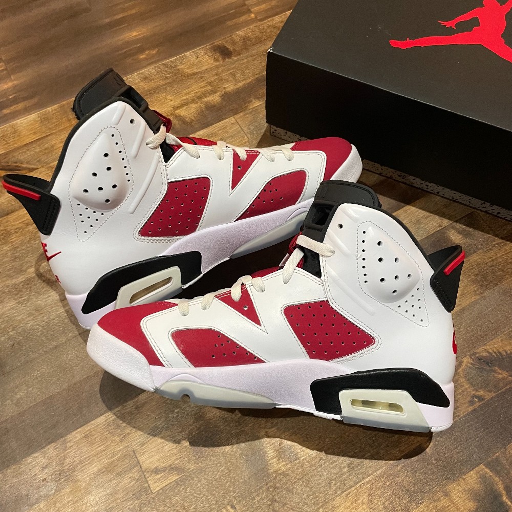Jordan 6 Retro Carmine (2021) - Size 9
