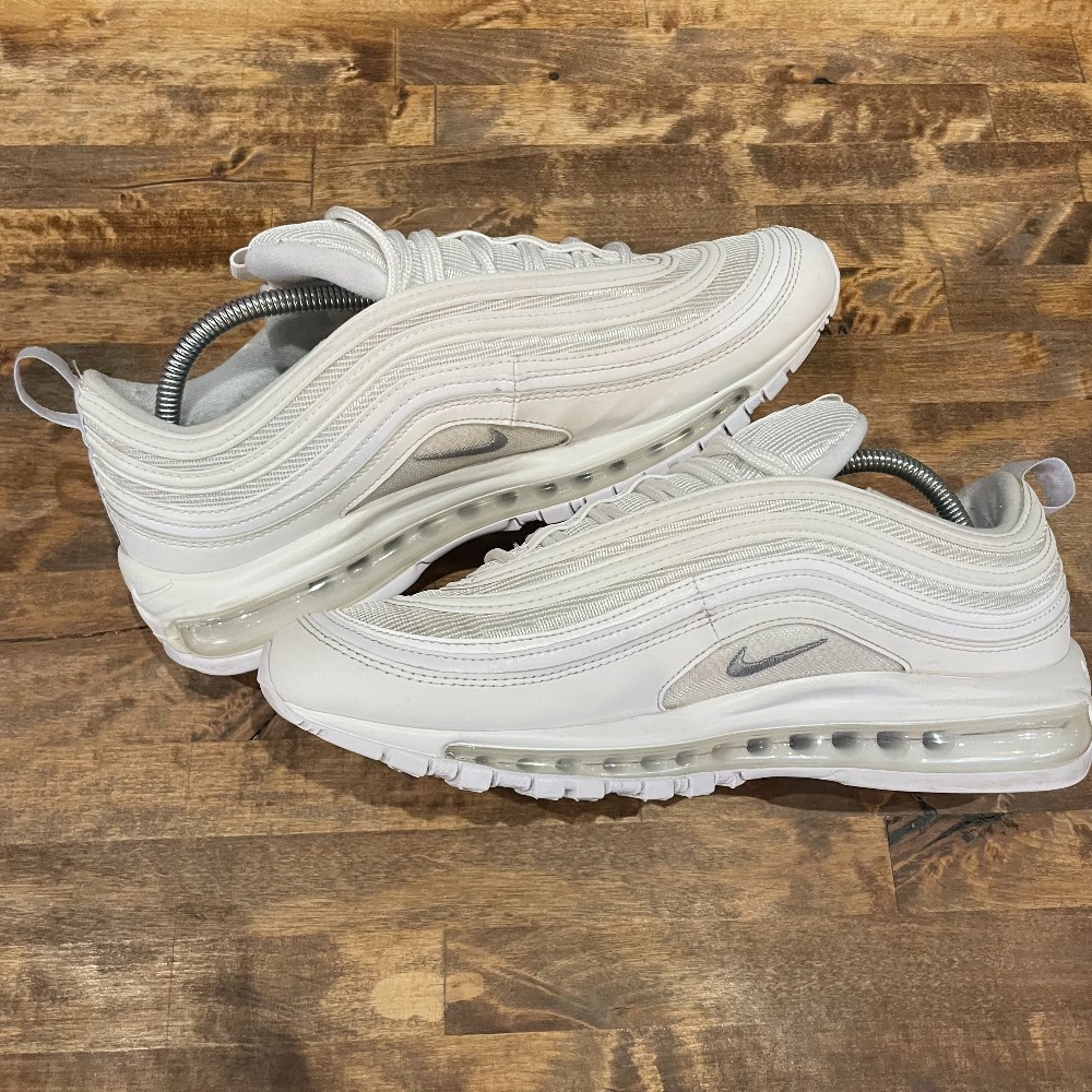 Nike Air Max 97 Triple White Wolf Grey (NO BOX) - Size 10