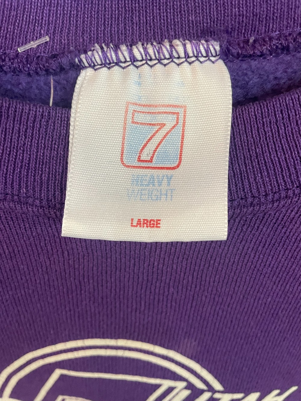 90s Utah Jazz Purple Crewneck - L