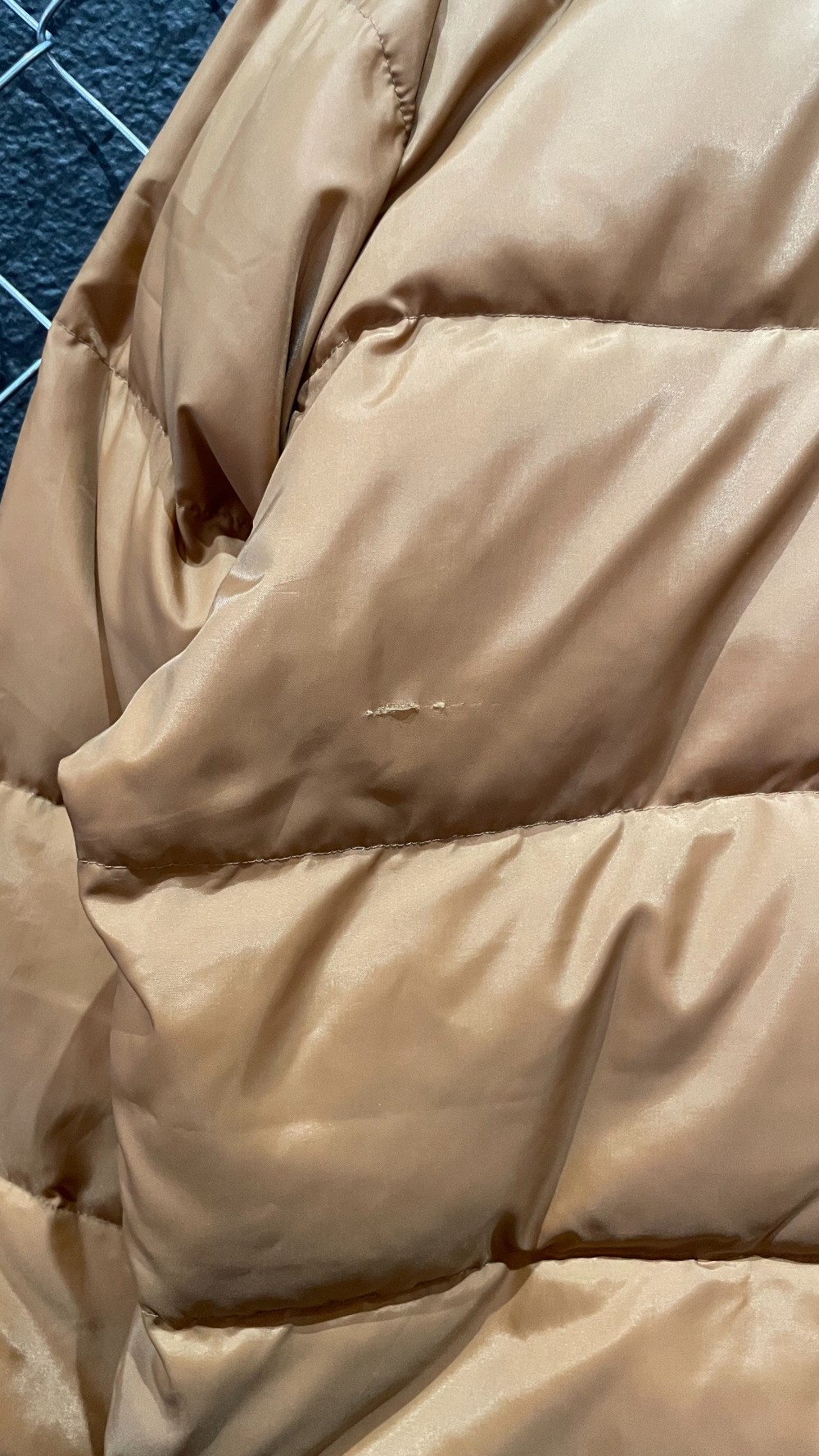 Bape Brown Puffer Jacket - M