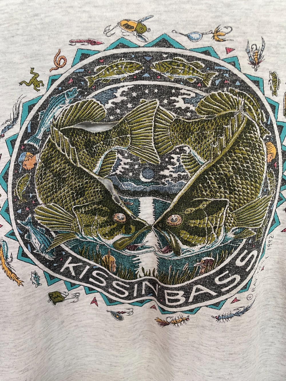 1992 Kissing Bass Tee - XL