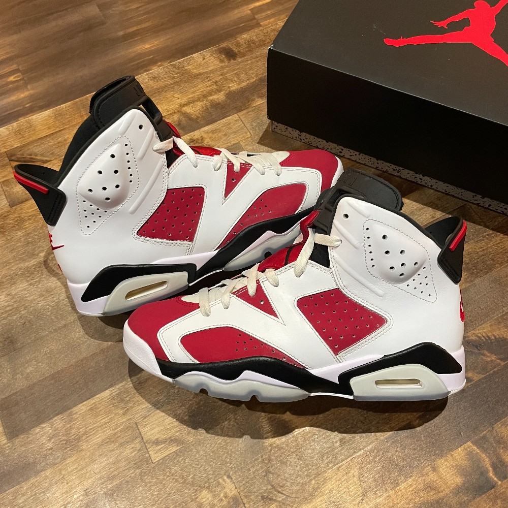 Jordan 6 Retro Carmine (2021) - Size 9