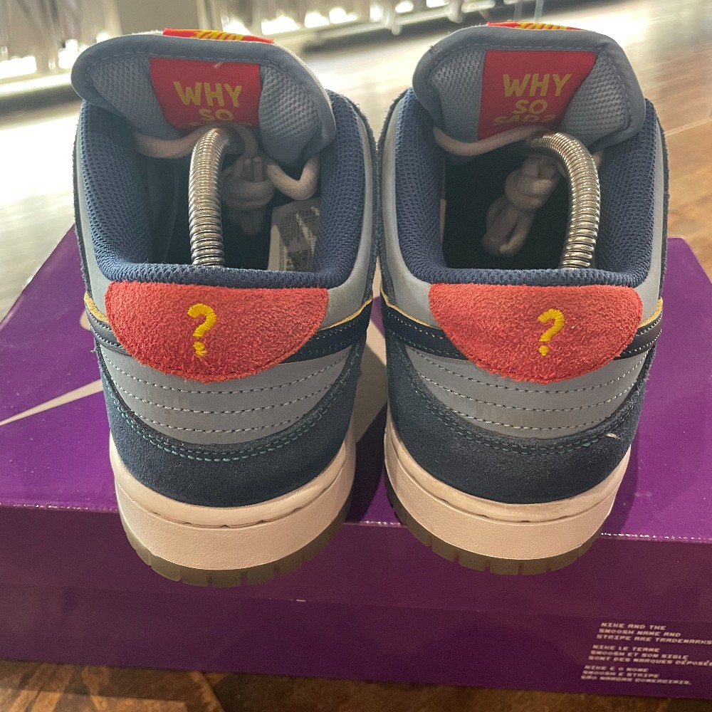 Nike SB Dunk Low Why So Sad - Size 9