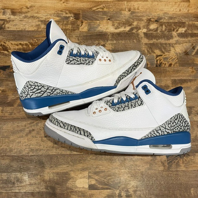 Jordan 3 Retro Wizards (No Box) - Size 10.5