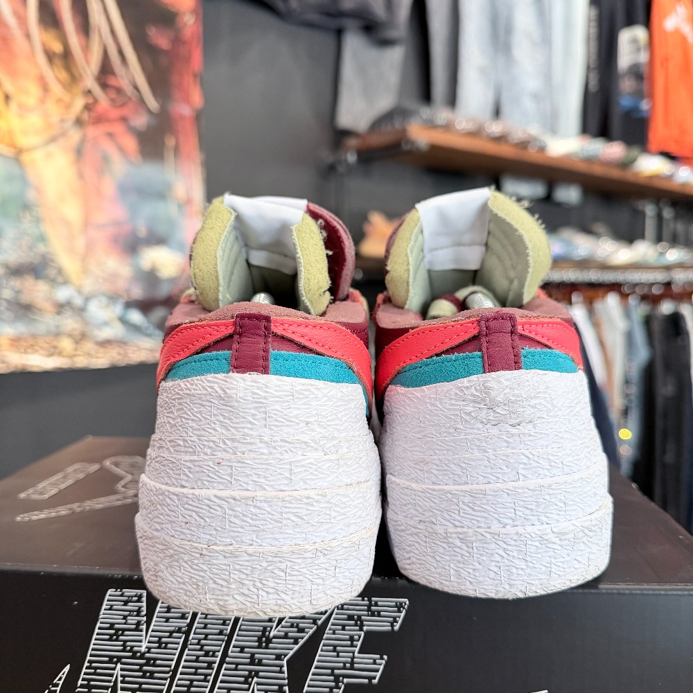 Sacai x KAWS Blazer Low Red - Size 10.5