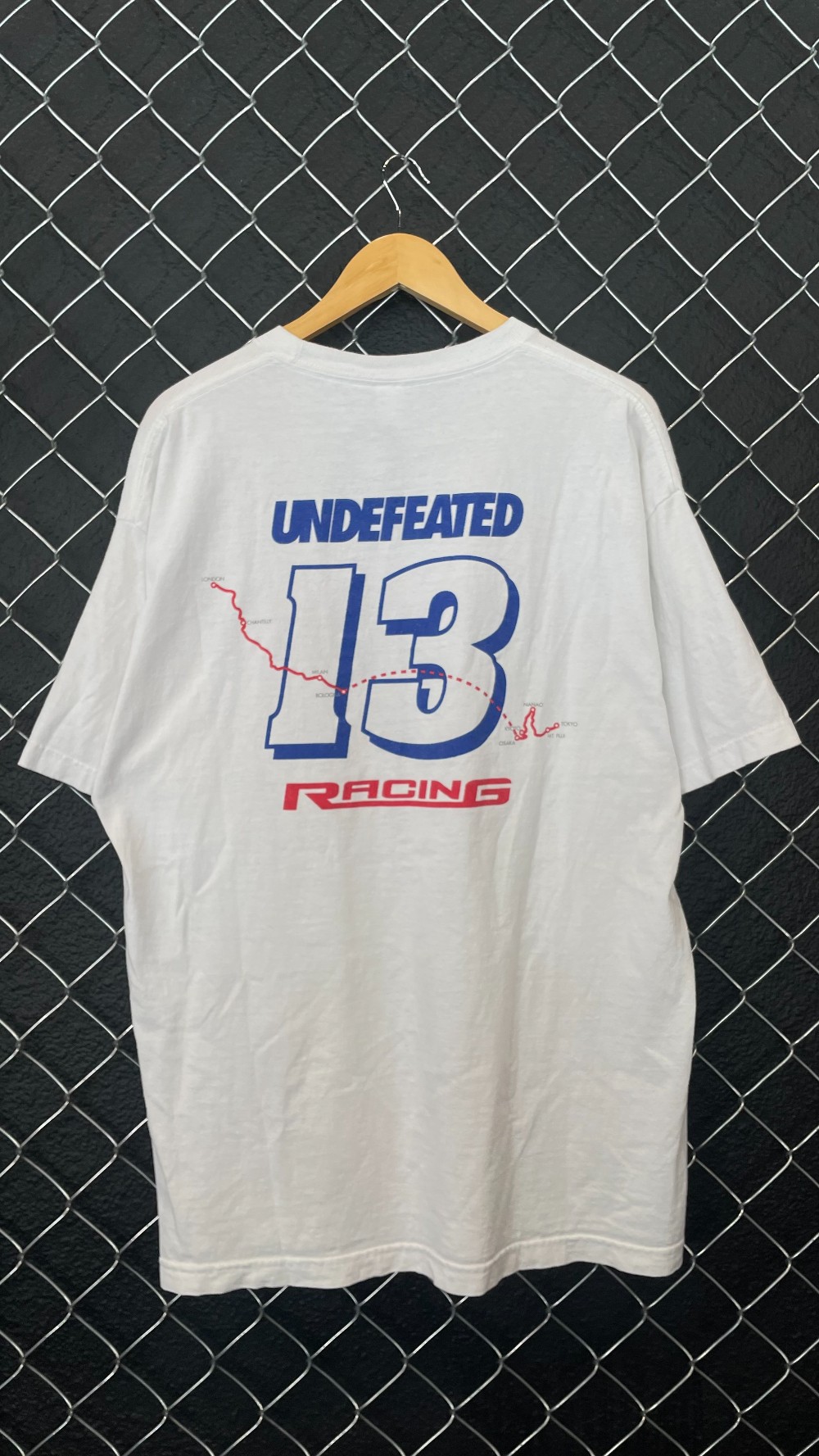 Undefeated Racing Tee - XL