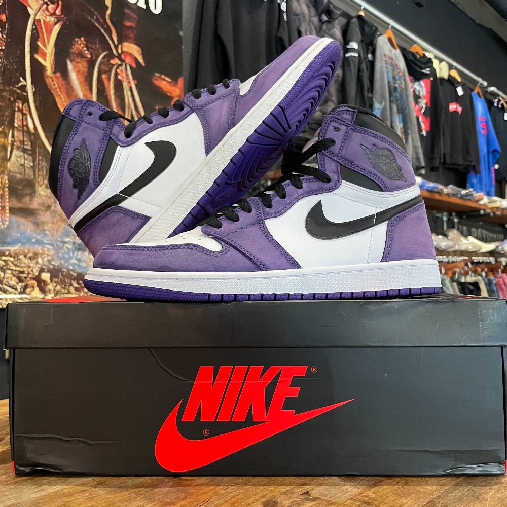 Jordan 1 Retro Court Purple - Size 11