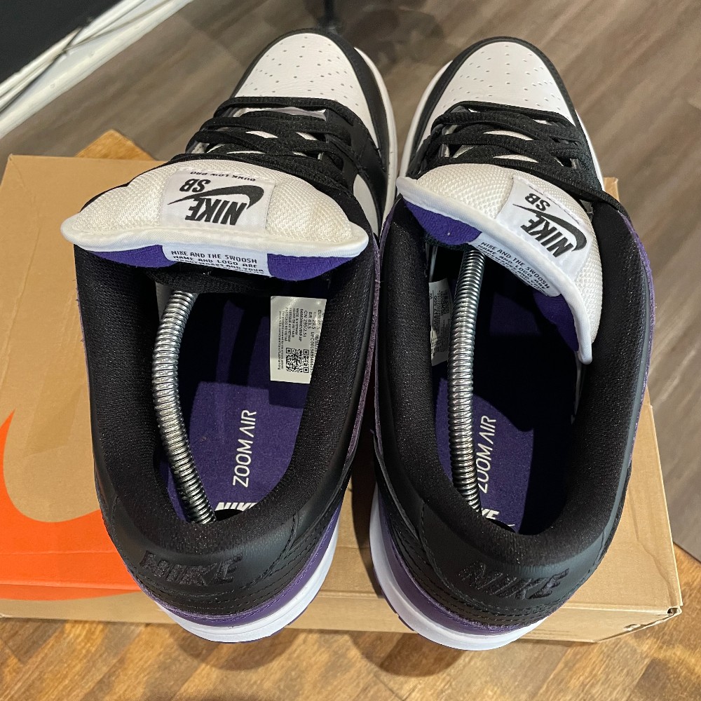Nike SB Dunk Low Court Purple (Replacement Box) - Size 11.5