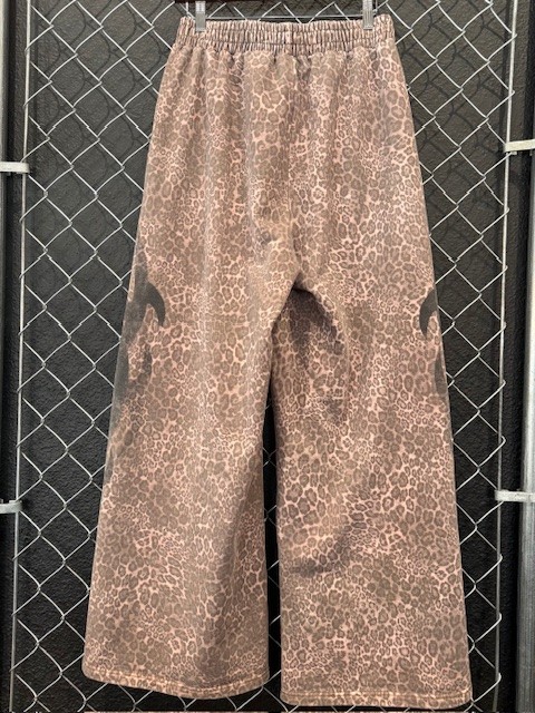 End Days Cheetah Baggy Sweats - S