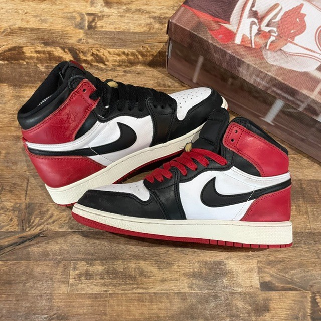 Jordan 1 Retro Black Toe Reimagined (GS) - Size 5.5Y