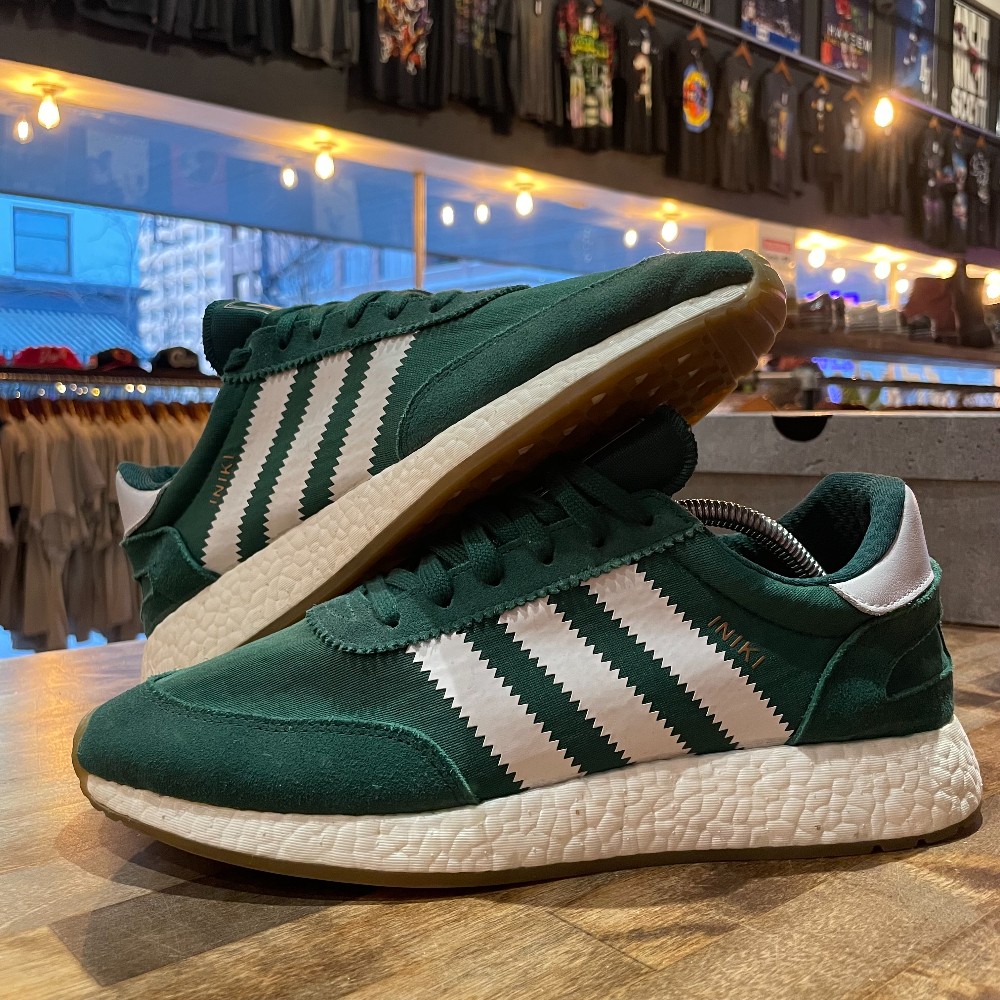 adidas Iniki Runner Green (NO BOX) - Size 10