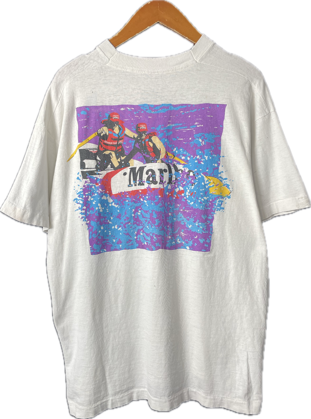 90s Marlboro Rafting Pocket Tee - XL