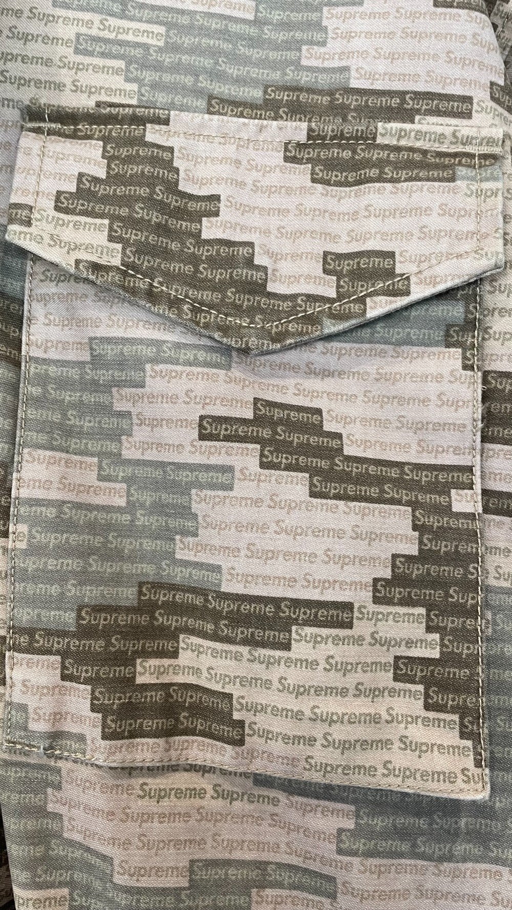 SS21 Supreme Logo Camo M-65 Jacket - L