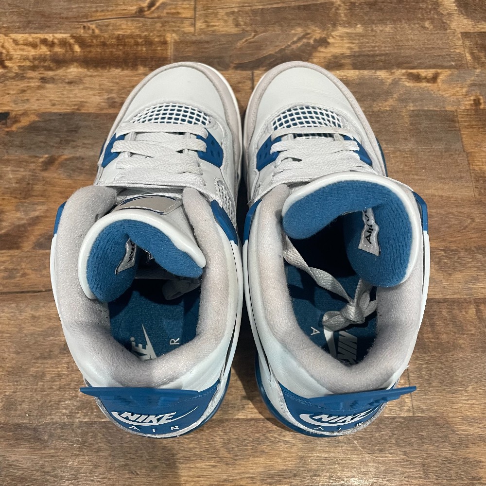 Jordan 4 Retro Military Blue - Size 5Y