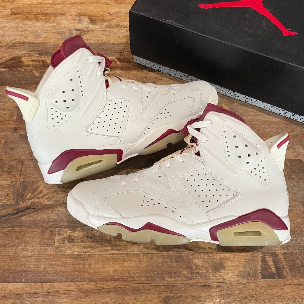 Jordan 6 Retro Maroon (2015) - Size 10.5