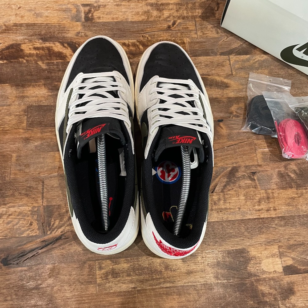 Travis Scott Jordan 1 Low Olive (WMNS) - Size 13W