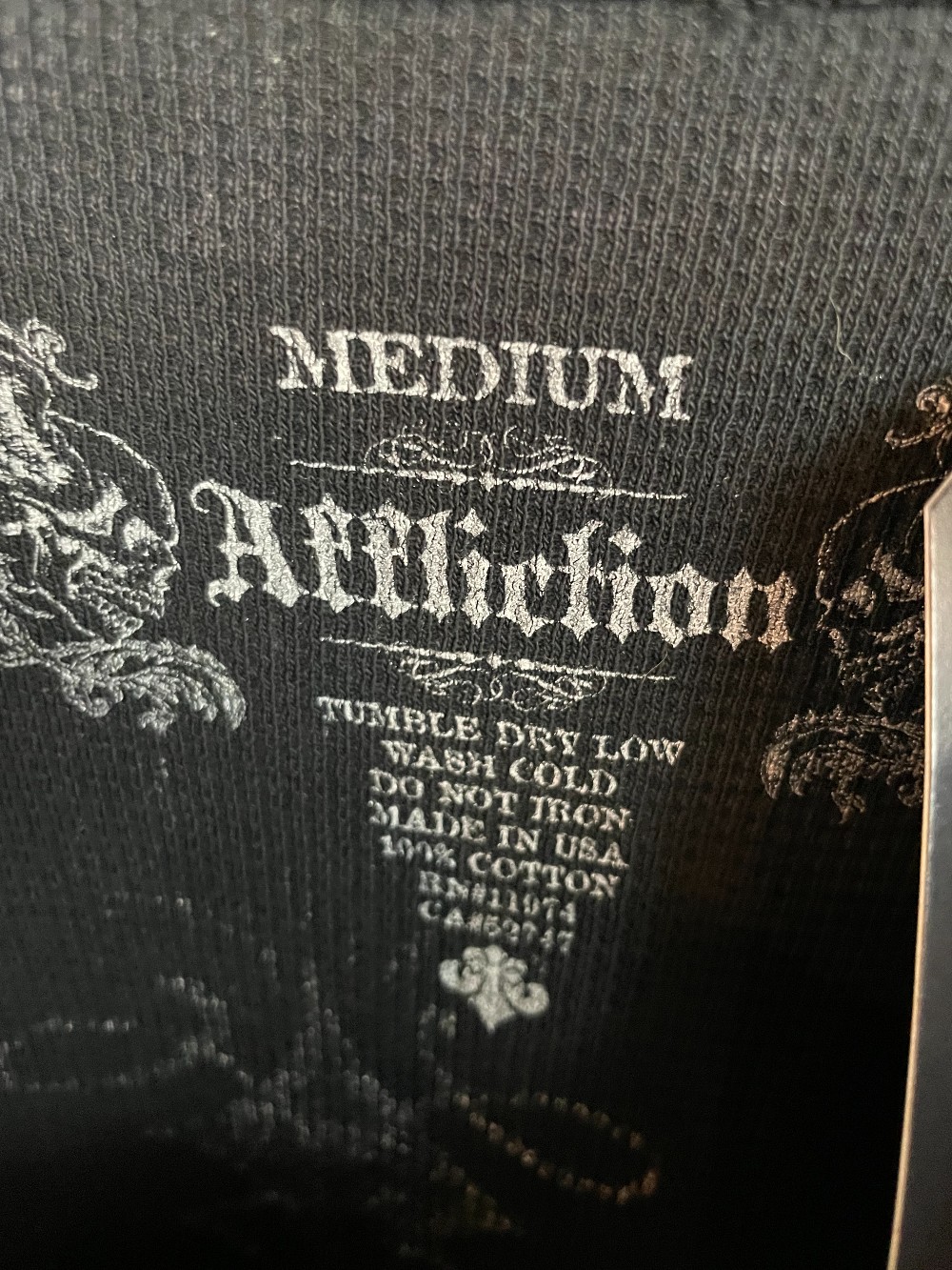 Y2K Affliction Eagle L/S Thermal - M