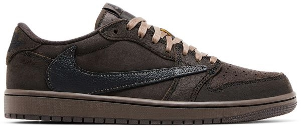 Travis Scott x Jordan 1 Retro Low OG Velvet Brown - Size 12