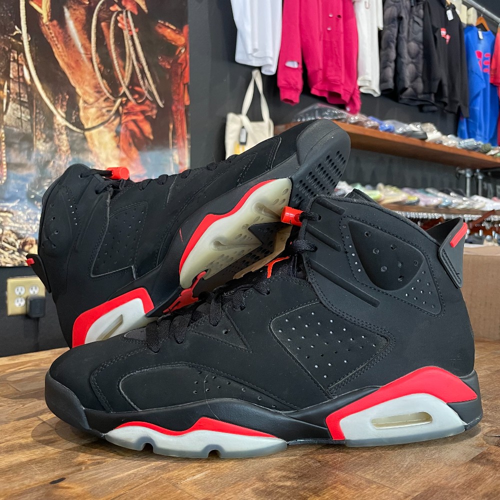 Jordan 6 Retro Black Infrared (2019) [No Box] - Size 11.5